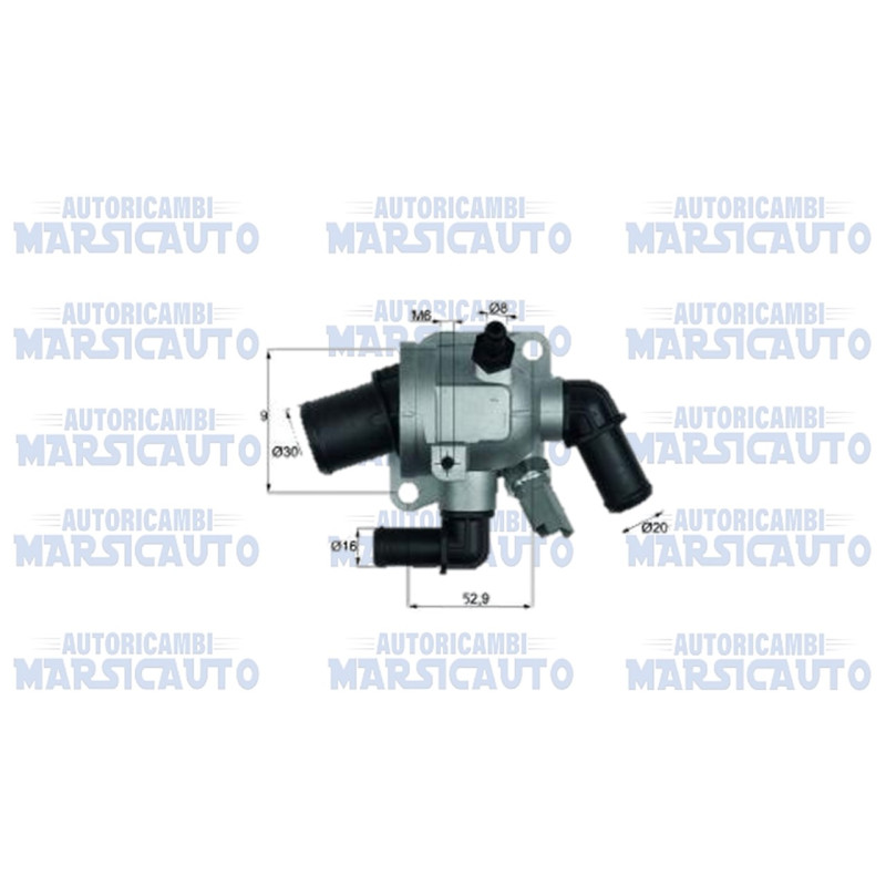 TI 173 88 MAHLE ORIGINAL Termostato motore