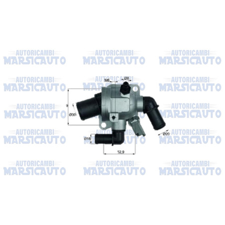 TI 173 88 MAHLE ORIGINAL Termostato motore