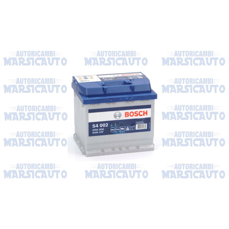 Batteria auto Bosch S4 52 Ah 470A