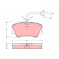 GDB900 TRW Kit pastiglie freni