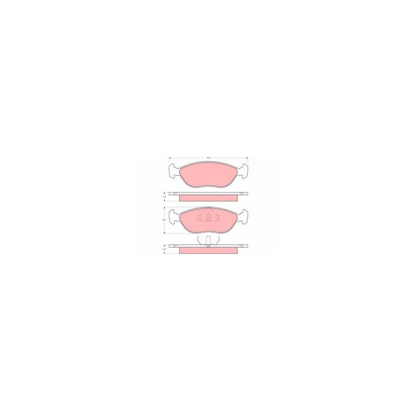 FRENDO PASTIGLIE FRENI 720470543
