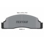 TEXTAR 2042202 Kit pastiglie freni
