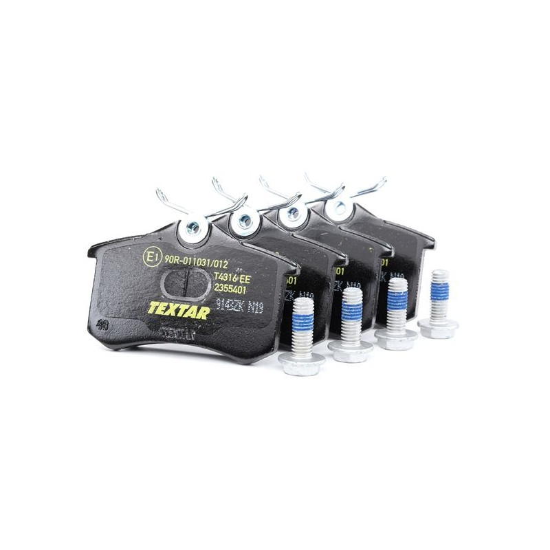 2355401 TEXTAR Kit pastiglie freni