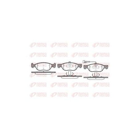 GNC P0753 Kit pastiglie freni