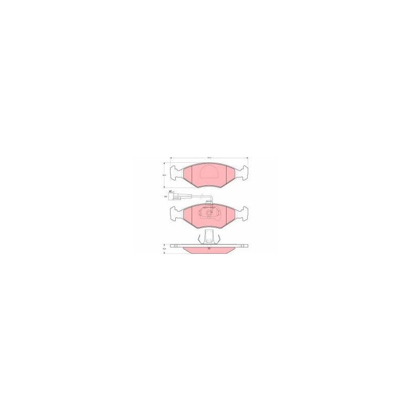 PLANET - 204577 PASTIGLIE FRENO