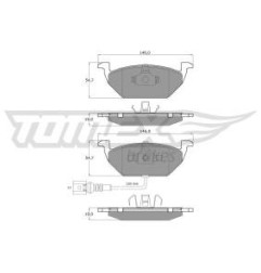 WAG 12-11 Kit pastiglie freni