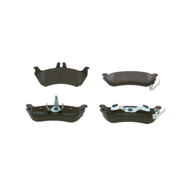 BOSCH 0 986 424 708 Kit pastiglie freni adatti per ML W163