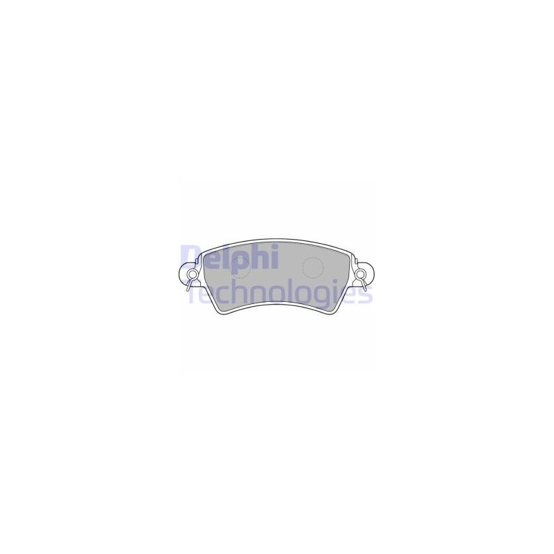 LP1517 DELPHI Kit pastiglie freni