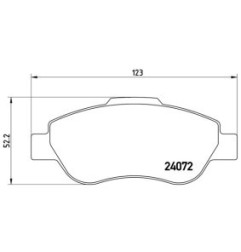 363700423097 MAGNETI MARELLI Kit pastiglie freni