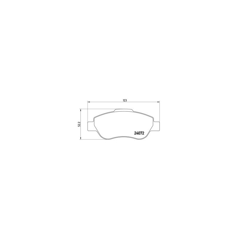 AREO 248941 Kit pastiglie freni