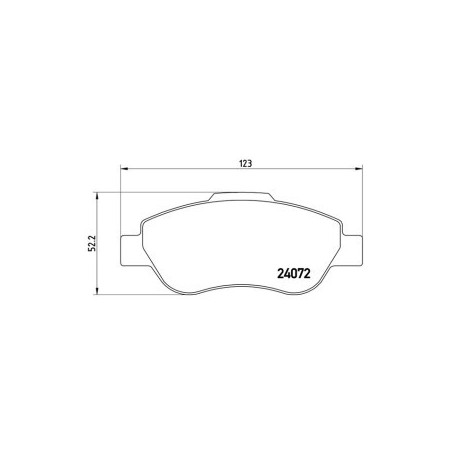 AREO 248941 Kit pastiglie freni