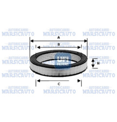 TECNOCAR A242 filtro aria