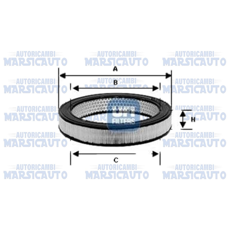 TECNOCAR A242 filtro aria