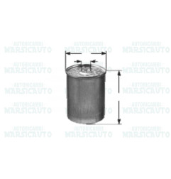 DN 222 CLEAN FILTER Filtro carburante