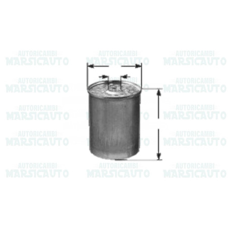 DN 222 CLEAN FILTER Filtro carburante