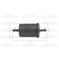 KL 72 KNECHT Filtro carburante