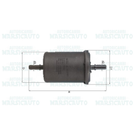 KL 72 KNECHT Filtro carburante