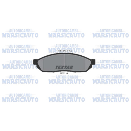 Kit pastiglie freni TEXTAR "2073101"