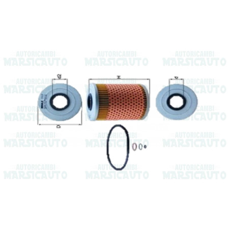 38KI016 RED-LINE Filtro olio