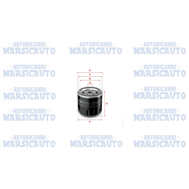 SOFIMA S 2100 R Filtro olio