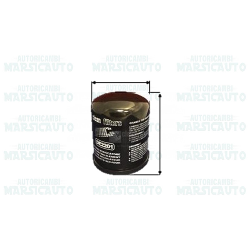 DE2201 CLEAN FILTER Cartuccia essiccatore aria, Imp. aria compressa